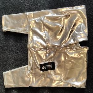 Grrrl Silver Leggings